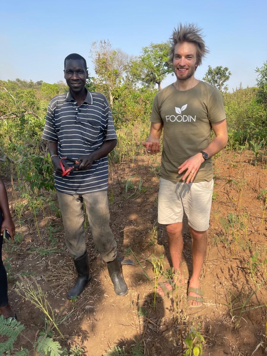 Foodinin Lasse Jalkanen Ugandassa