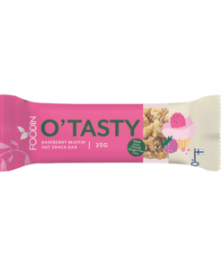 Foodin O'tasty Raspberry Muffin 25 g pakkaus