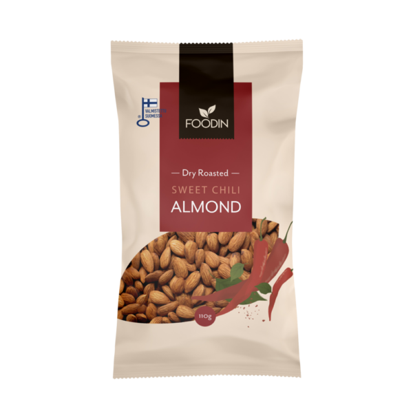 Sweet Chili Almonds 110 g package