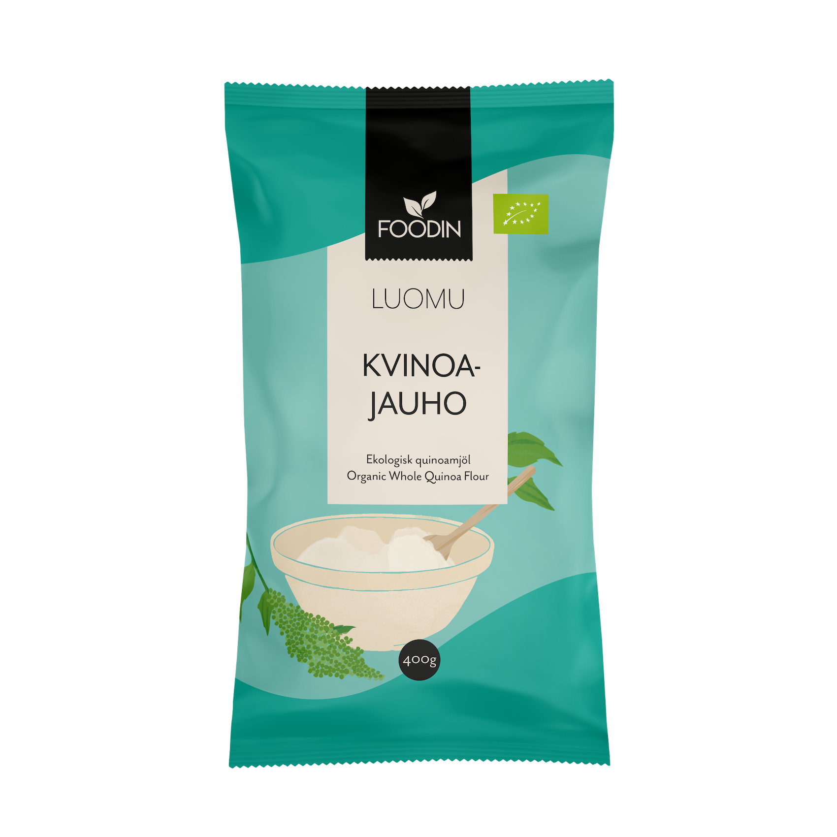 Quinoa Flour, Organic 400g - Foodin