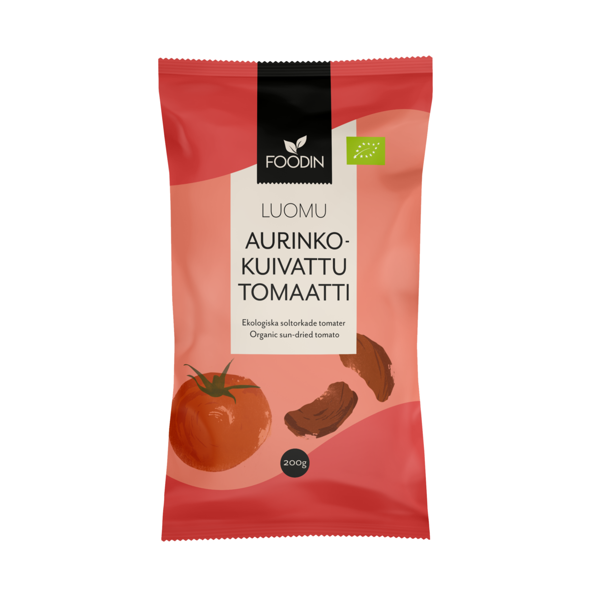 Sun-Dried Tomato, Organic 200g - Foodin