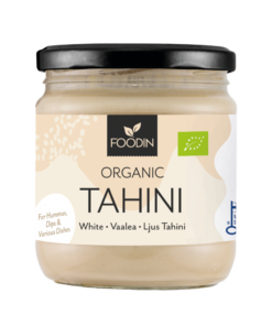 Foodin Vaalea tahini, luomu 400g purkki