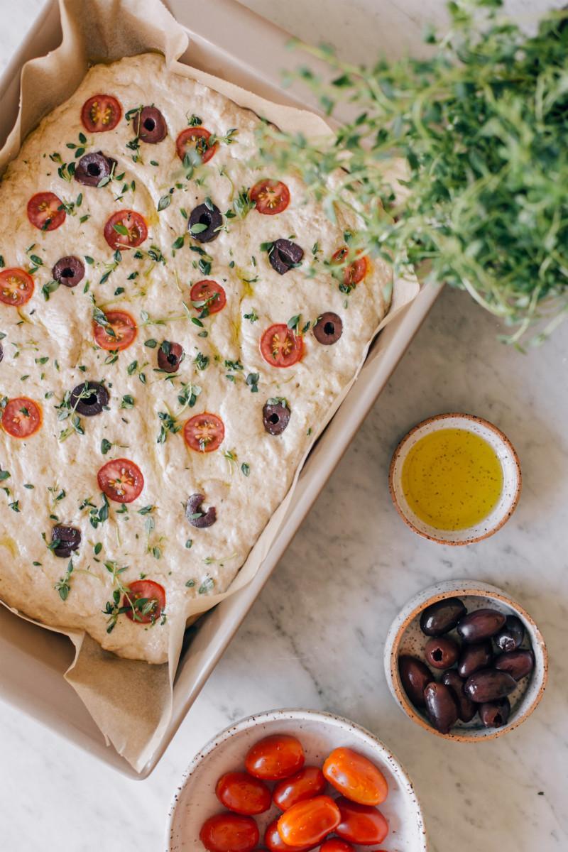 Gluteeniton focaccia - Foodin