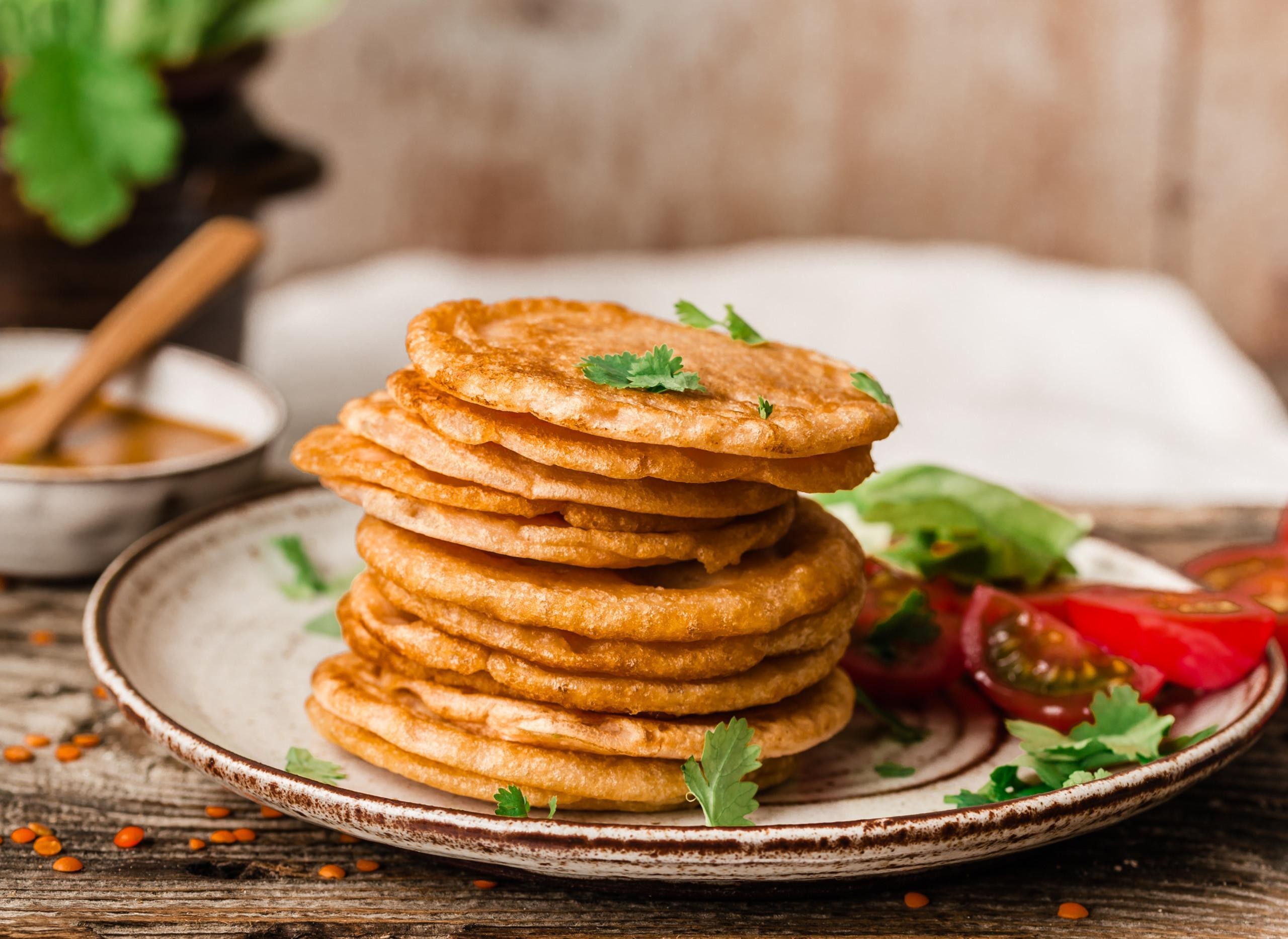 Lentil pancakes - Foodin
