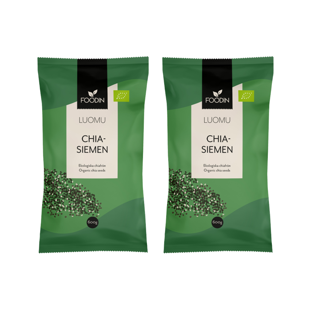 Chia-siemen 600g x 2kpl
