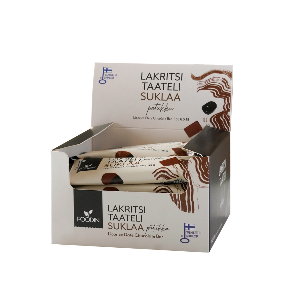 Lakritsitaatelipatukka Suklaa 35g x 18kpl