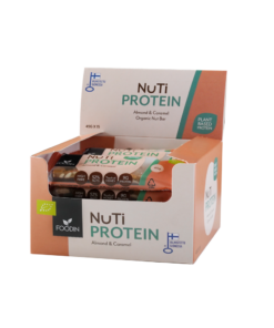 Nuti Protein, välipalapatukka, pähkinäpatukka, proteiinipitoinen välipala